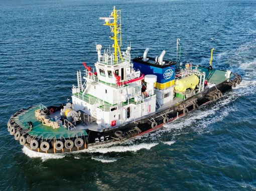 COSCO 5500HP氨动力港口作业船用设备